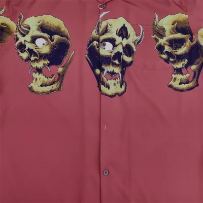 Рубашка Wacko Maria Demons "Red" фото № 7