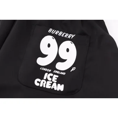 Шорты Burberry Number Ninety-Nine "Black" фото № 2