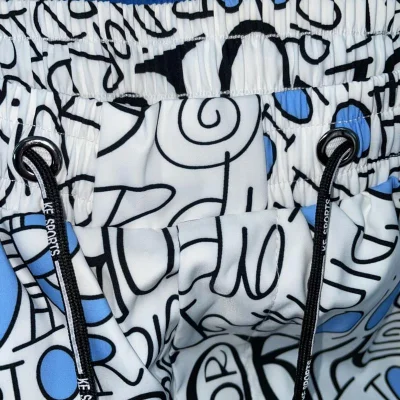 Шорты Christian Dior Many Logos Dior "Gray" фото № 3