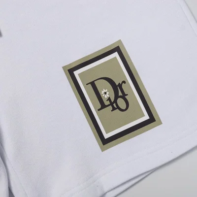 Шорты Christian Dior With Rectangular Patch "White" фото № 5
