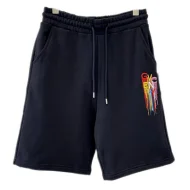 Шорты Givenchy Logos Print "Black"