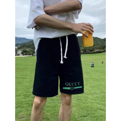 Шорты Gucci Green Gum "Black" фото № 4