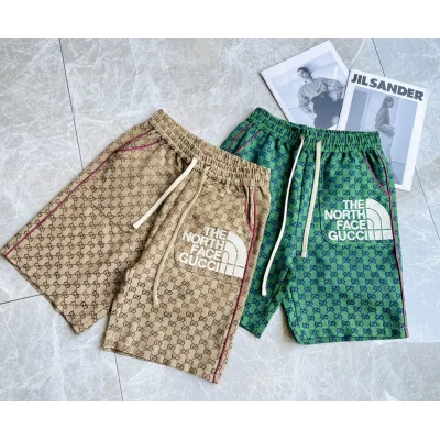 Шорты Gucci x The North Face Logo "Brown" фото № 2