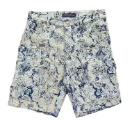 Шорты Louis Vuitton Jeans With Patch "Blue/White"