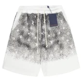 Шорты Louis Vuitton Color Spraying "Gray/White"