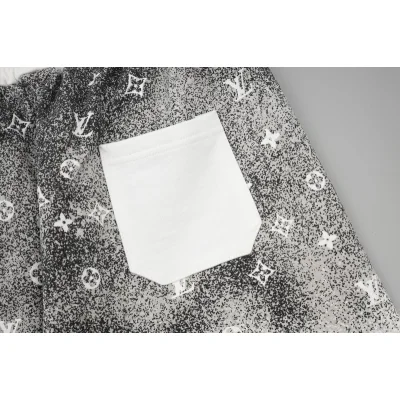 Шорты Louis Vuitton Color Spraying "Gray/White" фото № 9