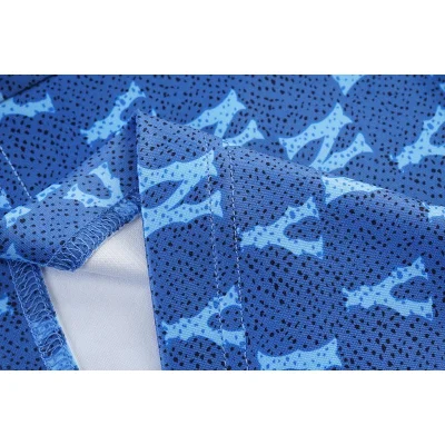 Шорты MLB With Print NY "Blue" фото № 3