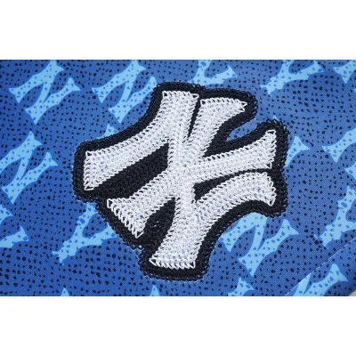 Шорты MLB With Print NY "Blue" фото № 4