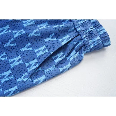 Шорты MLB With Print NY "Blue" фото № 5