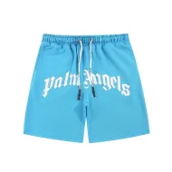 Шорты Palm Angels With A Text Logo "Blue"