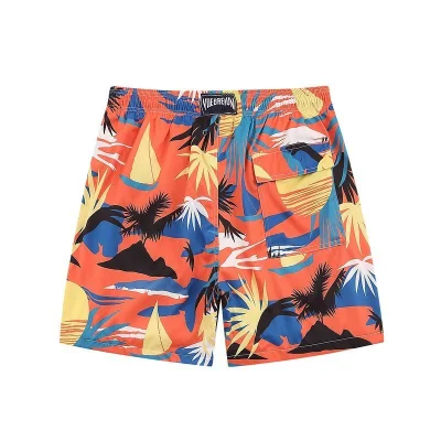 Шорты Palm Angels Summer Mood "Orange/Blue" фото № 4