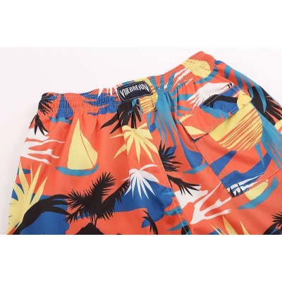 Шорты Palm Angels Summer Mood "Orange/Blue" фото № 7