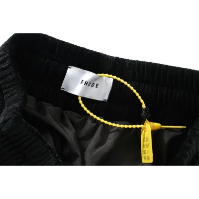 Шорты Rhude With Yellow Ties Soft "Black" фото № 5