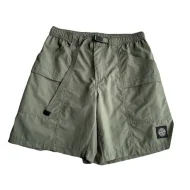 Шорты Stone Island With A Cloth Strap "Gray"