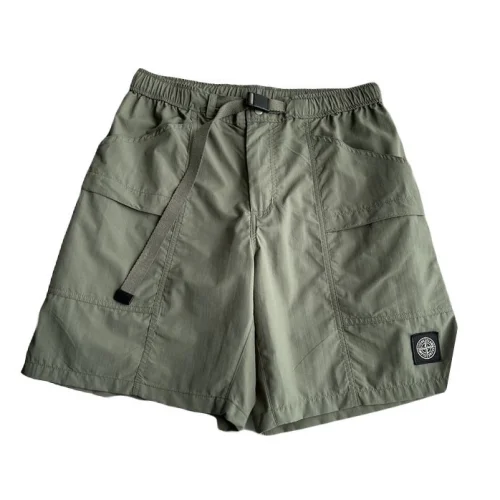 Шорты Stone Island With A Cloth Strap "Gray"