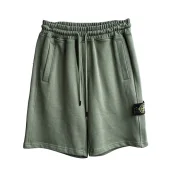 Шорты Stone Island Embroidered Chevron "Green"