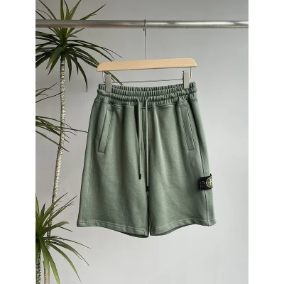 Шорты Stone Island Embroidered Chevron "Green" фото № 2