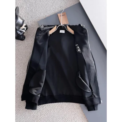 Бомбер Burberry Frontside Logo BT "Black" фото № 3