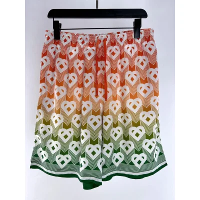 Шорты Casablanca Unusual Hearts "Green" фото № 9