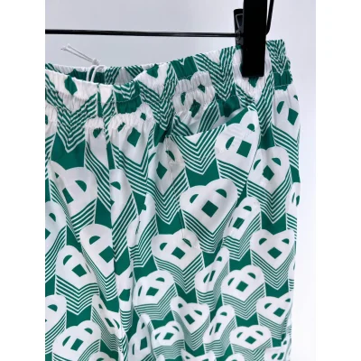 Шорты Casablanca Unusual Hearts "Green" фото № 8