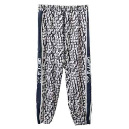 Штаны Christian Dior Logos Black Dior "White"