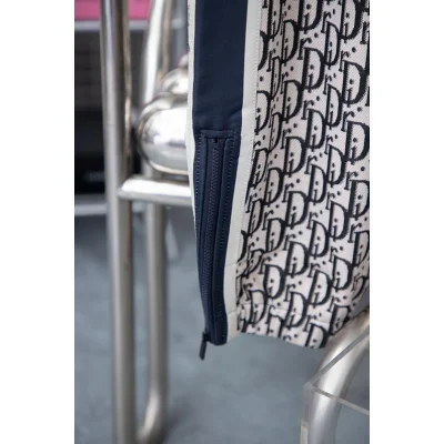 Штаны Christian Dior Logos Black Dior "White" фото № 6