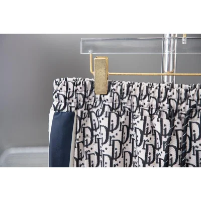 Штаны Christian Dior Logos Black Dior "White" фото № 3