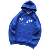 Худи Trapstar Big Logo Above Small Mirror Inscription It's A Secret "Blue"