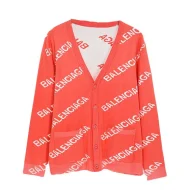 Кардиган Balenciaga With Pockets And Text Logo "Peach"