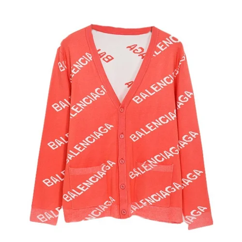 Кардиган Balenciaga With Pockets And Text Logo "Peach"