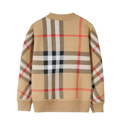 Свитер Burberry Intersecting Square "Brown" фото № 2