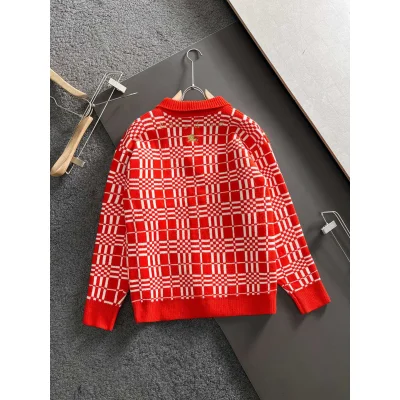 Свитер Burberry Backside Print Gold Warrior And Horse "Red" фото № 8