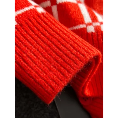 Свитер Burberry Backside Print Gold Warrior And Horse "Red" фото № 6