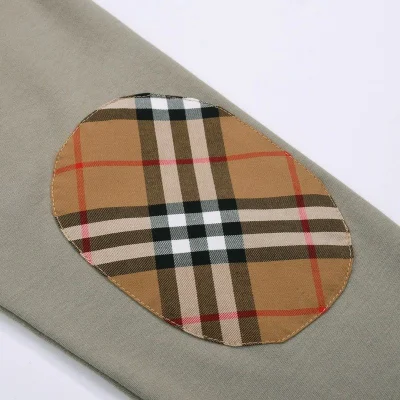 Свитер Burberry With Patch On The Elbows "Gray" фото № 2