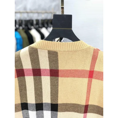 Кардиган Burberry Checked Allsides Print Colorful Lines "Brown" фото № 8