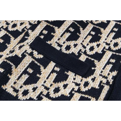 Кардиган Christian Dior All Over Print "Black/Beige" фото № 6