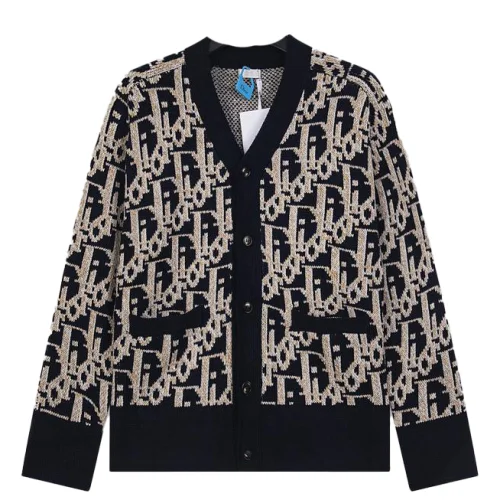 Кардиган Christian Dior All Over Print "Black/Beige"