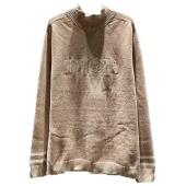 Свитер Christian Dior White Compass Stone Island "Beige"