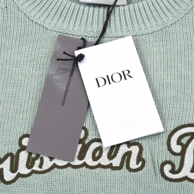 Свитер Dior With Brand Logo "Mint" фото № 8