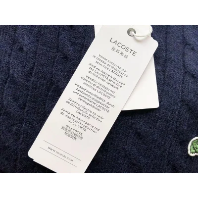 Свитер Lacoste Braiding And Small Logo "Blue" фото № 8 Свитер Lacoste Braiding And Small Logo "Blue" фото № 8