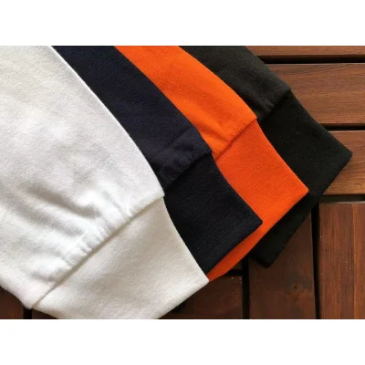 Свитшот Stussy Colorful Vertical Logo Inscription Front "Orange" фото № 4