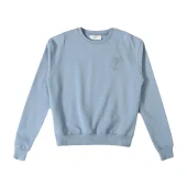 Свитшот Amiri Beautiful Logo "Blue/Gray"
