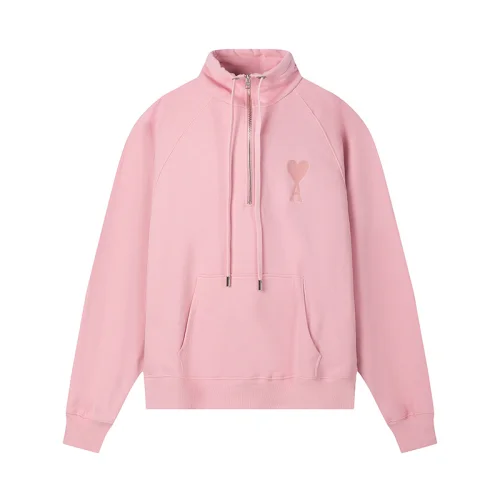Свитшот Amiri With A Zipper Collar "Pink"§