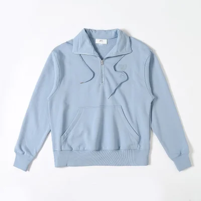 Свитшот Amiri On The Lock "Blue/Gray" фото № 2