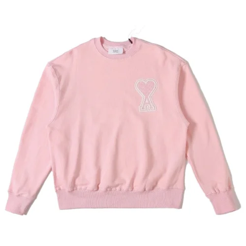 Свитшот Amiri Logo-Heart With Edging "Pink"