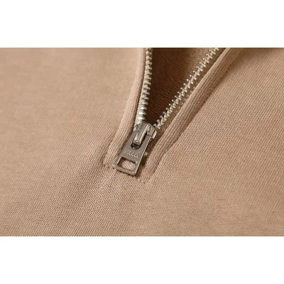 Свитшот Amiri With Collar And Logo ZIP "Brown" фото № 4