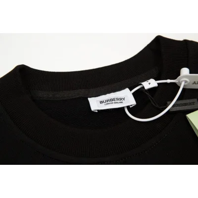 Свитшот Burberry Embroidery - Horse Rider "Black" фото № 6