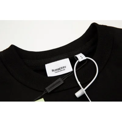 Свитшот Burberry Silhouette Of A Horse And Rider "Black" фото № 5