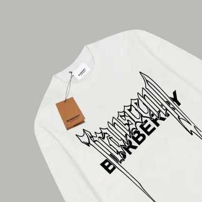 Свитшот Burberry Frontside Logo Transcend "White" фото № 2
