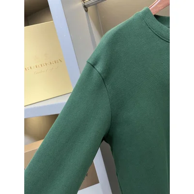 Свтишот Burberry Frontside Print On Stripe Warrior On The Horse "Green" фото № 5